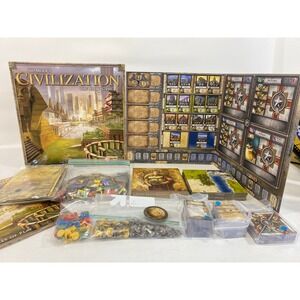 Sid Meier's Civilization The Board Game Fantasy Flight Games CI01 2010 Complete